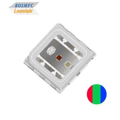 1.5W 5050 RGB LED lente de cúpula chip LED tricolor de alta potência 3 * 0.5W