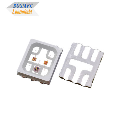 2835 SMD LED tricolor vermelho 660nm + azul 460nm + IR 830nm Combinado Chip Led Light para terapia de belezaLuz facial