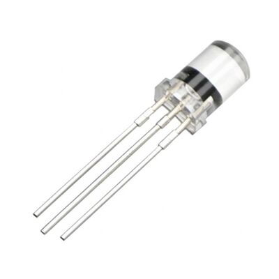 Lente transparente através de um buraco LED 30mA Corrente de trabalho Pequena velocidade do sinal Menos de 200mA Projetado para sinalização eletrônica